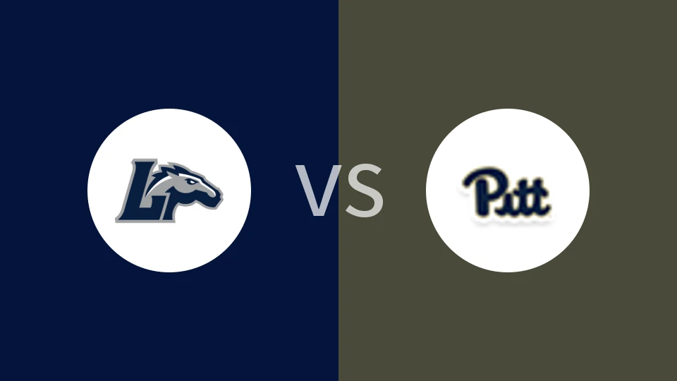 【NCAA】朗沃德大学vs匹兹堡大学