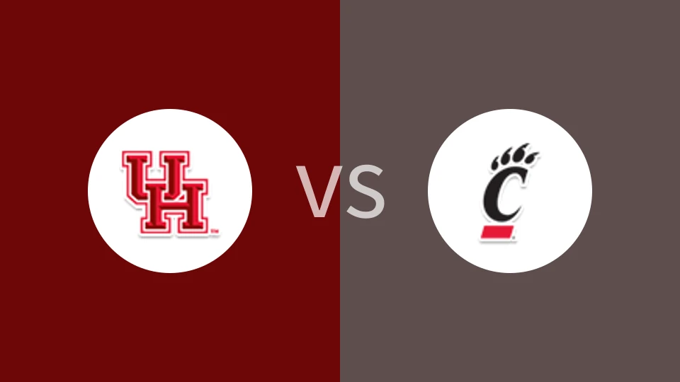 【NCAA】休斯顿大学vs辛辛那提大学