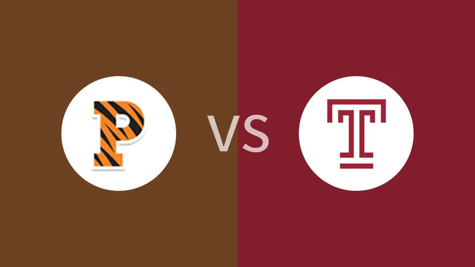 普林斯顿大学vs天普大学比分预测分析 2025/12/23