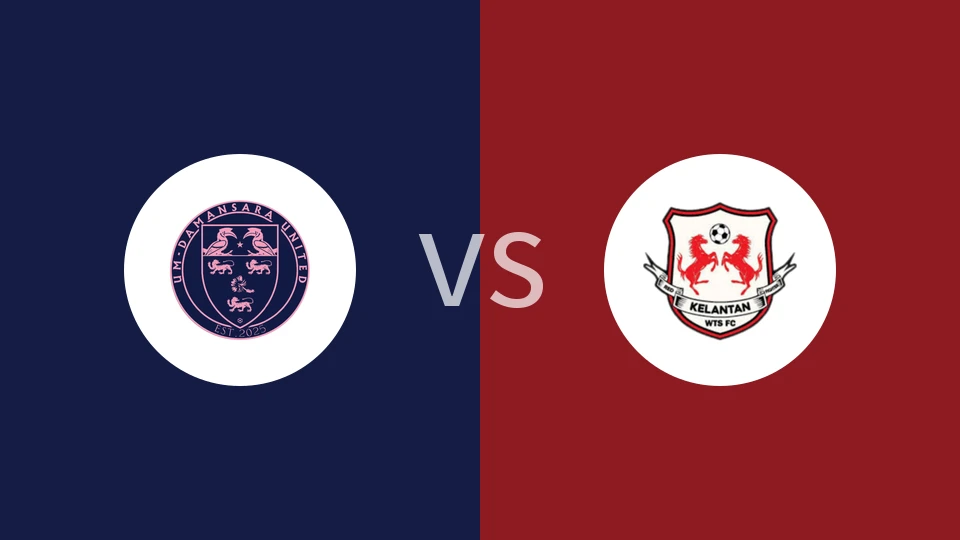 【马来M3】达曼沙拿联vs吉兰丹WTS FC