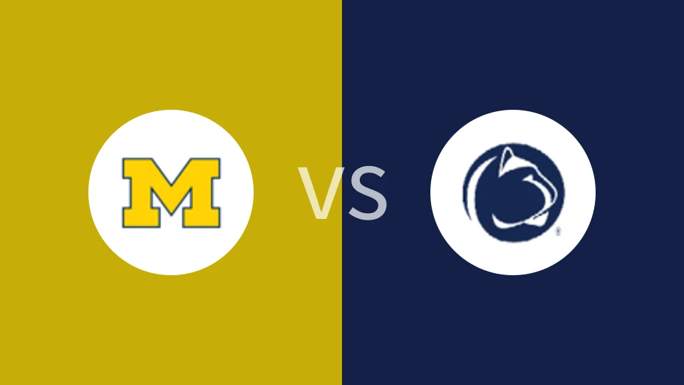 【NCAA】密歇根大学vs宾夕法尼亚州立大学