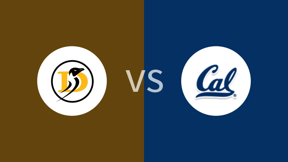 【NCAA】加利福尼亚多米尼克大学vs加州大学伯克利分校