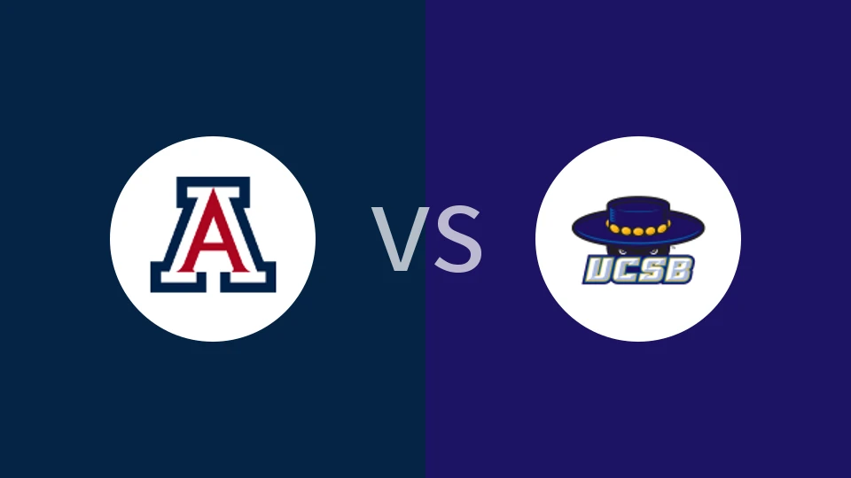 亚利桑那大学vs加州大学圣巴巴拉分校比分预测分析 2025/11/15