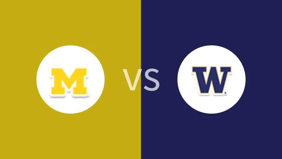 密歇根女篮vs华盛顿大学女篮比分预测分析 2025/01/16