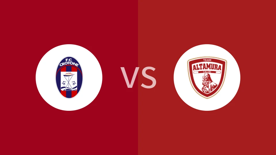 克罗托内vs阿尔塔穆拉比分预测分析 2026/01/11