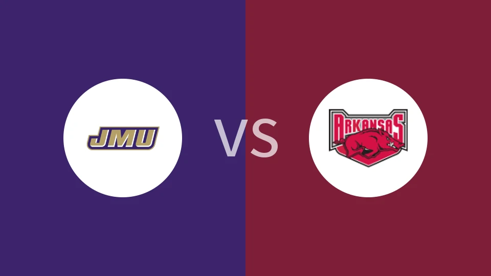 詹姆斯麦迪逊大学vs阿肯色大学比分预测分析 2025/12/30