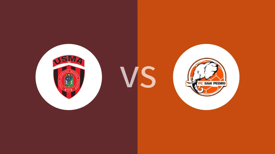 USM阿尔及尔vs圣佩德罗FC比分预测分析 2025/11/24