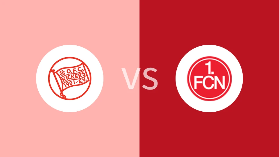 奥芬巴查踢球者U19vs纽伦堡U19比分预测分析 2025/11/22