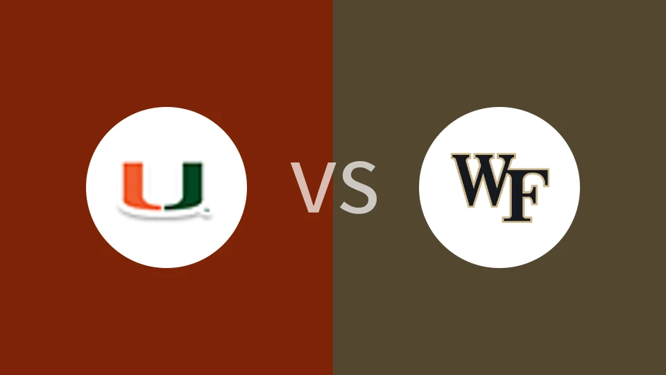 【WNCAA】佛罗里达迈阿密大学女篮vs维克森林女篮|迈阿密佛罗里达大学女篮vs维克森林女篮