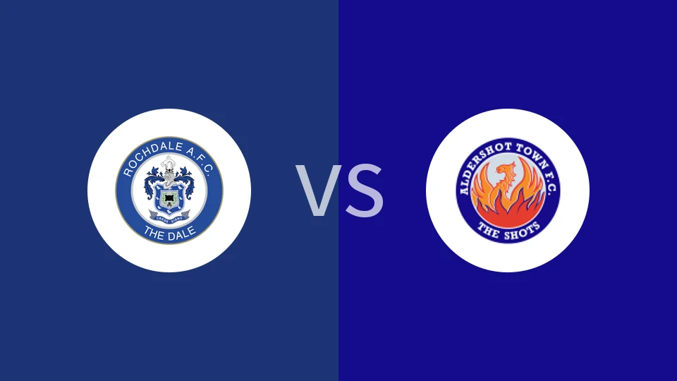 罗奇代尔vs奥尔德肖特比分预测分析 2025/11/15