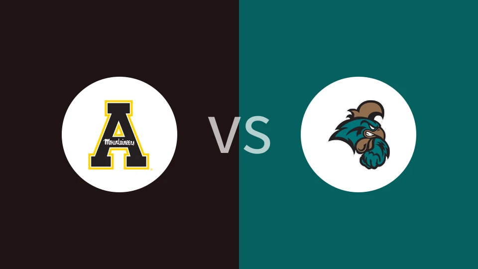 阿帕拉契亚州立大学vs卡罗莱纳海岸大学比分预测分析 2025/02/14