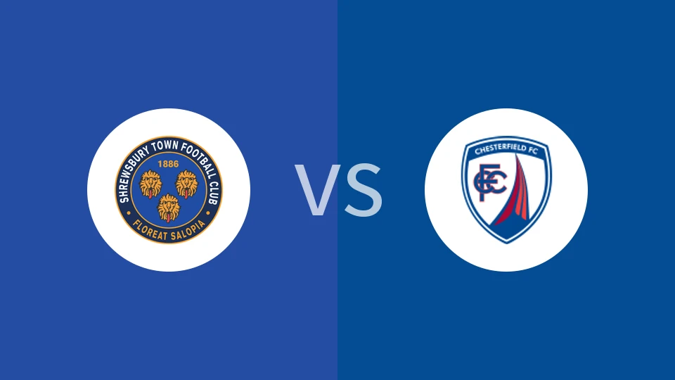 什鲁斯伯里vs切斯特菲尔德比分预测分析 2025/12/20