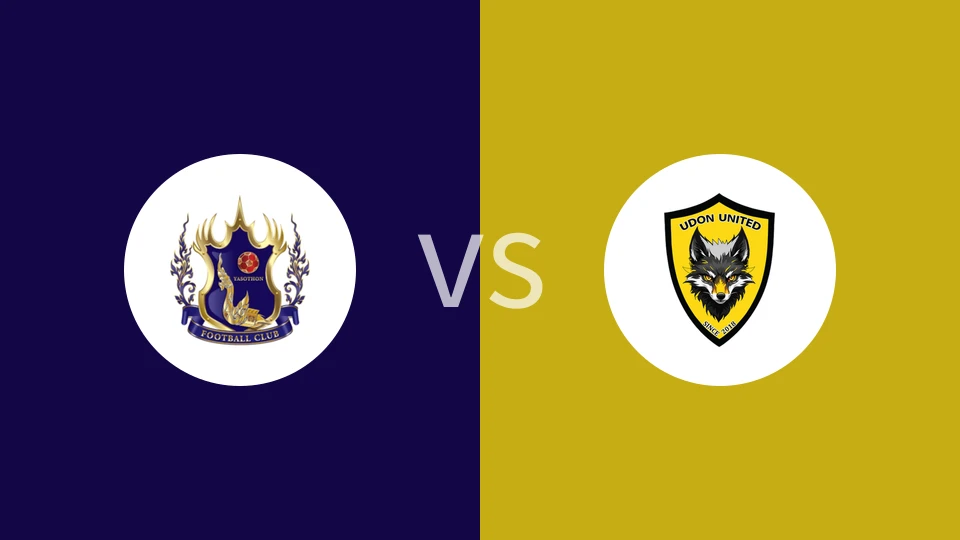 耶梭通府vs乌隆联比分预测分析 2025/11/01