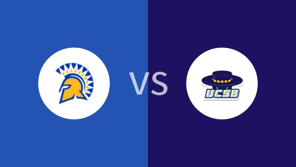 【NCAA】圣何塞州立大学vs加州大学圣塔巴巴拉分校