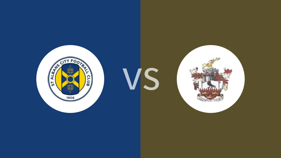 圣阿尔班斯vs布伦特伍德比分预测分析 2025/11/12