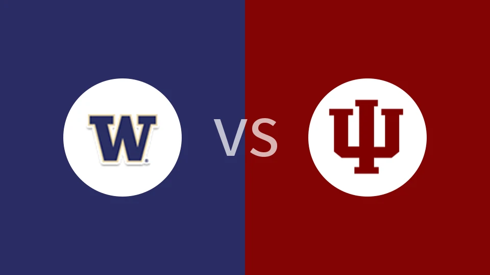 【NCAA】华盛顿大学vs印第安纳大学