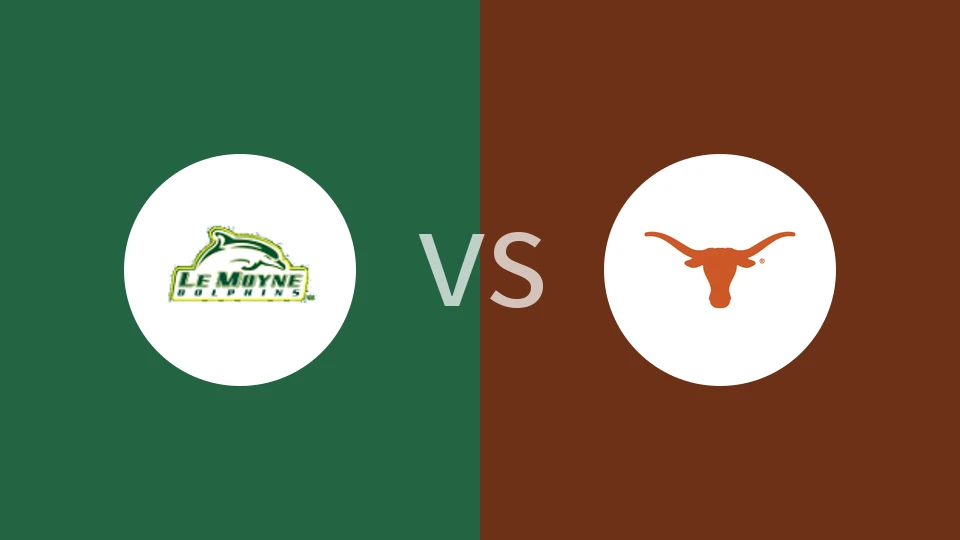 【NCAA】莱莫恩vs德克萨斯大学|莱莫恩学院vs德克萨斯大学