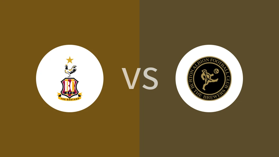 【英甲】布拉德福德vs伯顿