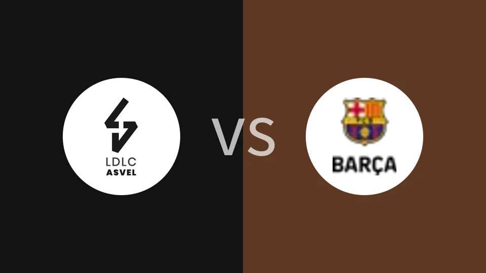 里昂维勒班vs巴塞罗那比分预测分析 2025/01/25
