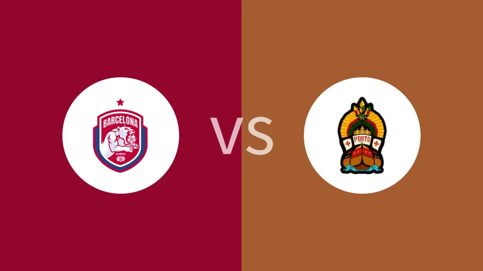伊列乌斯巴塞罗那U20vs波尔图BA U20