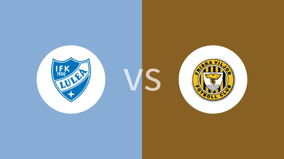 IFK卢雷亚VS弗里斯卡比分预测 2023/09/16