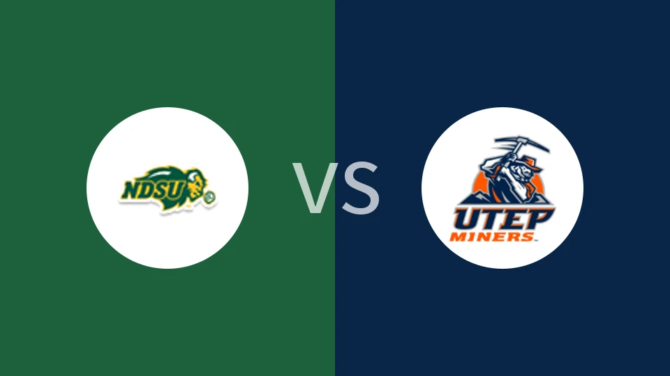 【NCAA】北达科他州立大学vs得州大学埃尔帕索分校