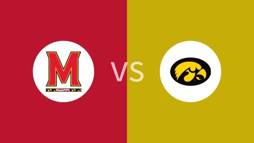 马里兰大学vs爱荷华大学比分预测分析 2025/12/07
