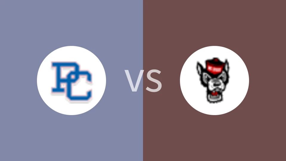 长老会学院vs北卡罗莱纳州立大学比分预测分析 2024/11/09