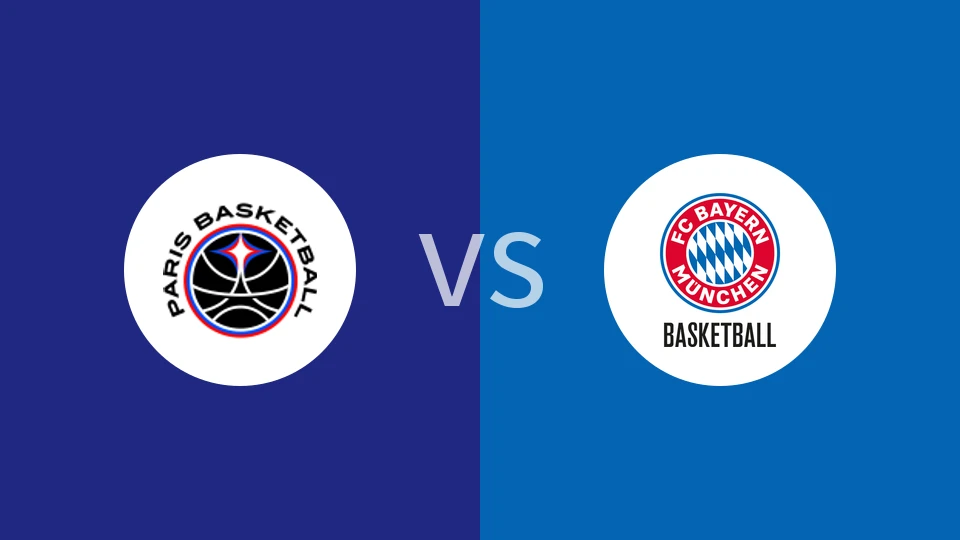 【欧篮联】巴黎vs拜仁慕尼黑