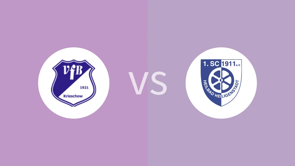 VfB1921vs海利根斯塔特比分预测分析 2025/08/30