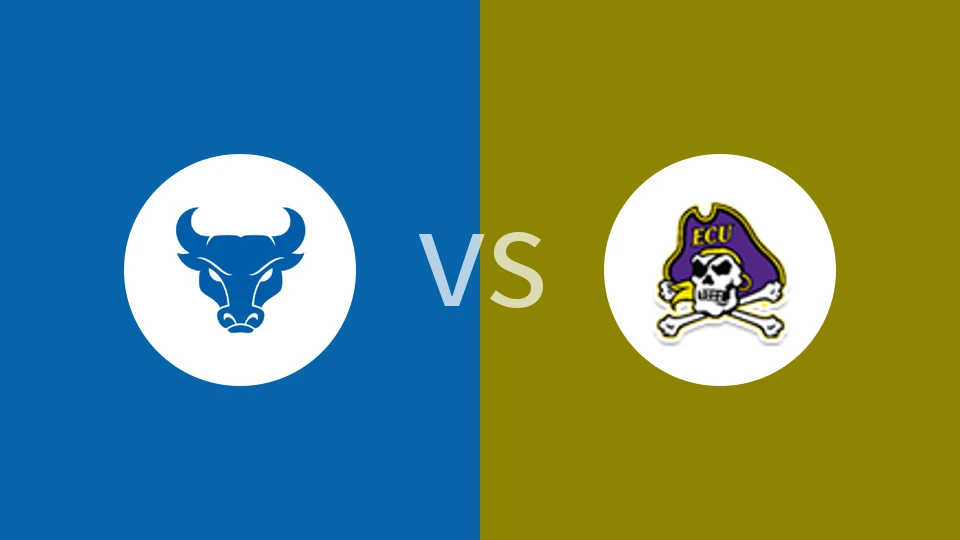 布法罗大学vs东卡罗莱纳大学比分预测分析 2025/12/15