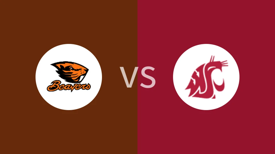【NCAA】俄勒冈州立大学vs华盛顿州立大学