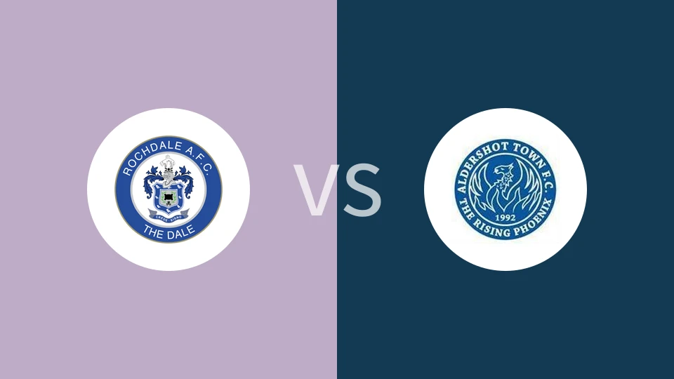 罗奇代尔vs奥尔德肖特比分预测分析 2025/03/29