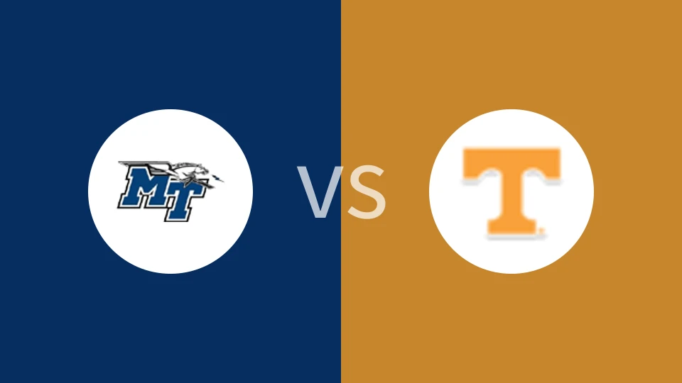 中田纳西州立大学vs田纳西大学比分预测分析 2024/12/24