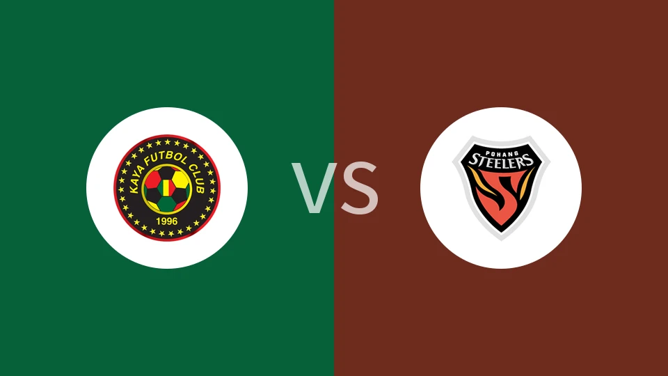 【亚冠二级】卡雅FCvs浦项铁人