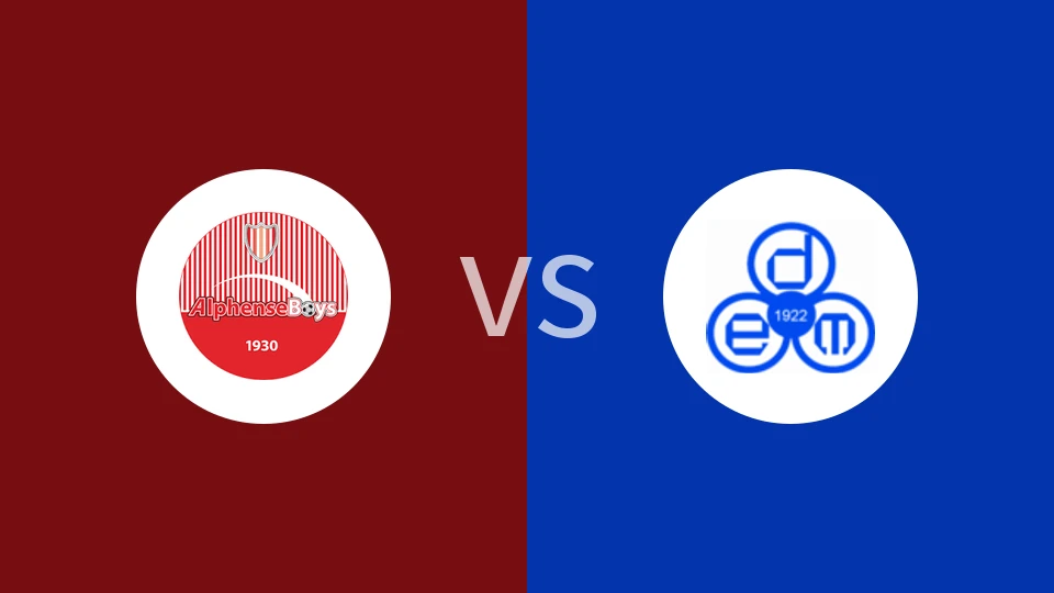 【荷青U21】阿尔芬斯男孩后备队vsRKVV德姆U21