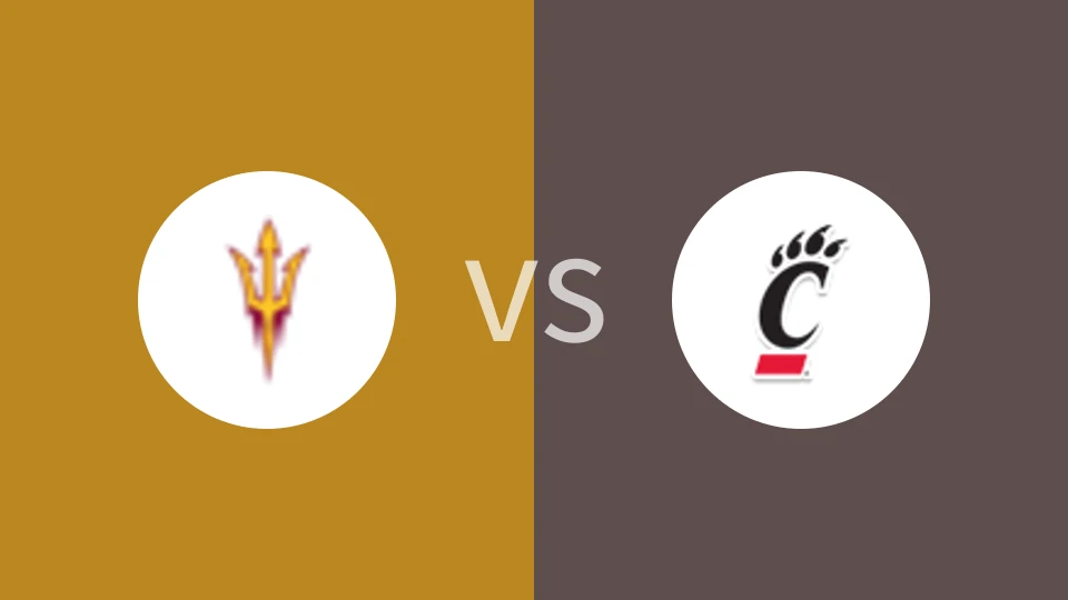 亚利桑那州立大学vs辛辛那提大学比分预测分析 2025/01/19