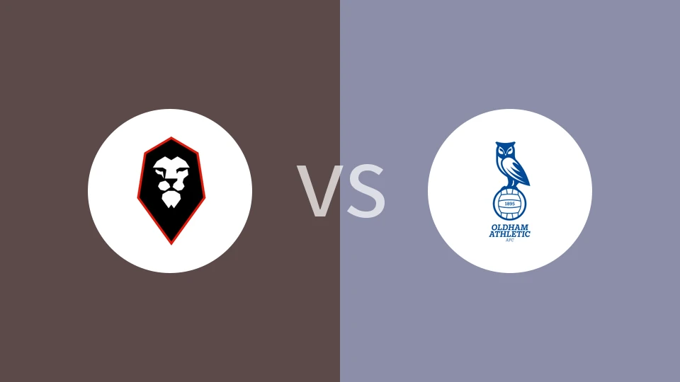 索尔福德市vs奥尔德姆比分预测分析 2025/10/18