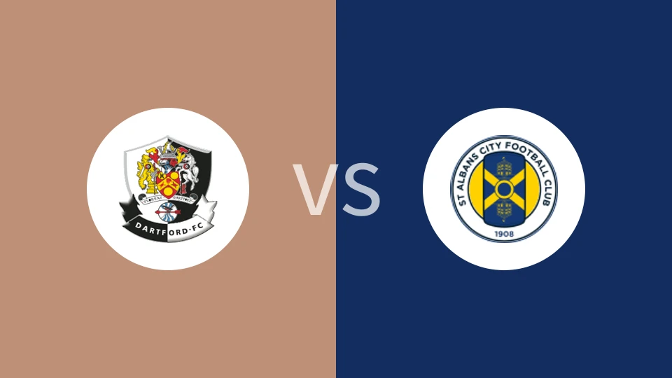 达特福德队vs圣阿尔班斯比分预测分析 2025/12/20