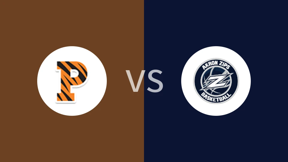 【NCAA】普林斯顿大学vs阿克伦大学