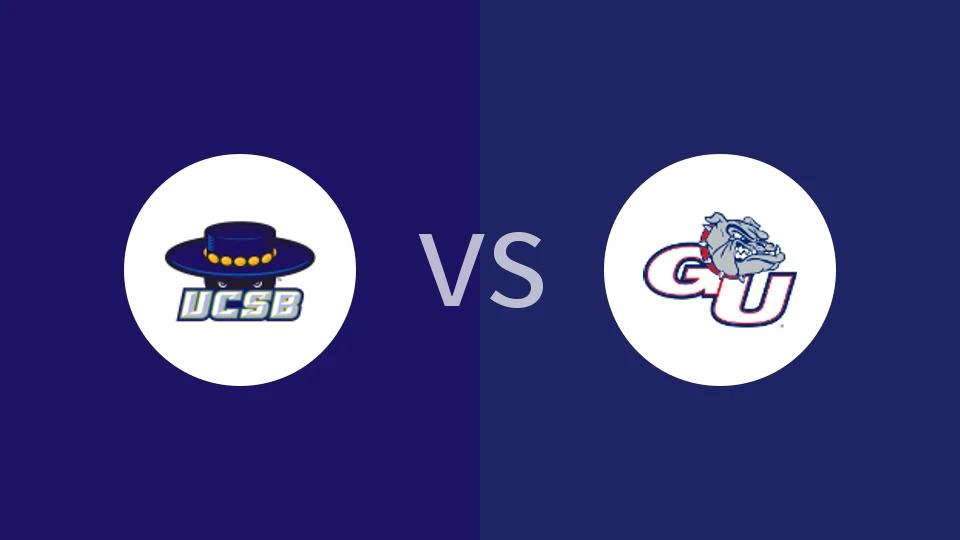 加州大学圣巴巴拉分校vs冈萨加大学比分预测分析 2025/12/14