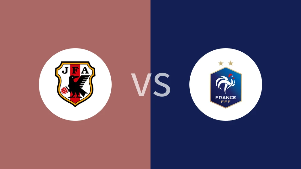 日本U20vs法国U20