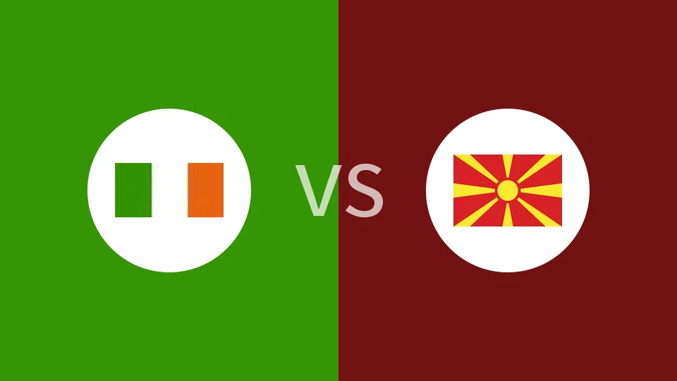 【欧杯预】爱尔兰vs北马其顿