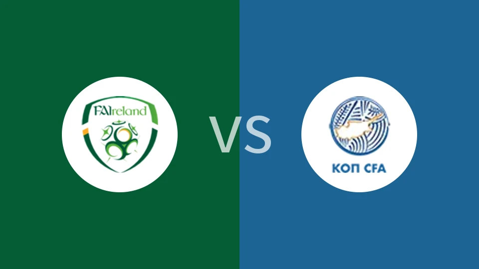 【欧青U19】爱尔兰U19vs塞浦路斯U19