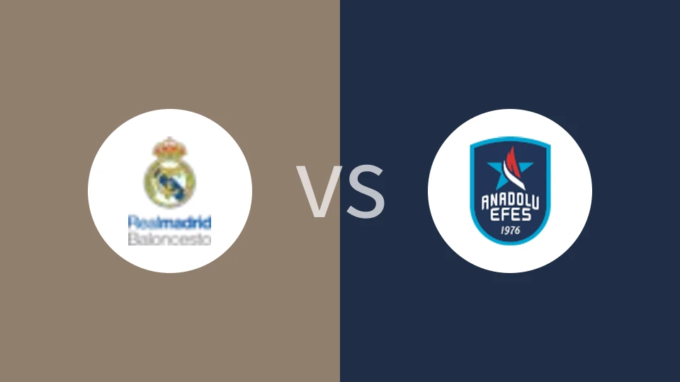 皇家马德里vs安纳托利亚艾菲斯比分预测分析 2024/11/15