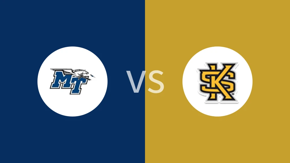 中田纳西州立大学vs肯尼索州立比分预测分析 2025/02/09