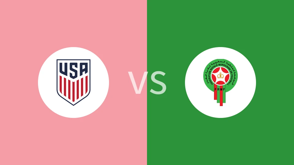 美国U20vs摩洛哥U20