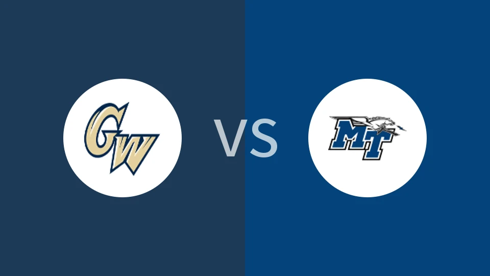 乔治华盛顿大学vs中田纳西州立大学比分预测分析 2025/11/25
