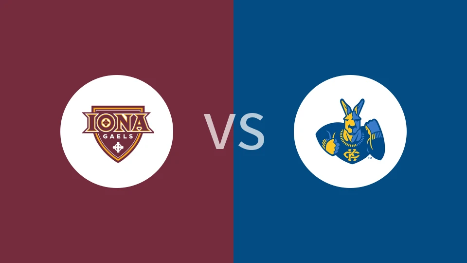 【NCAA】艾奥纳学院vs密苏里大学堪萨斯城分校