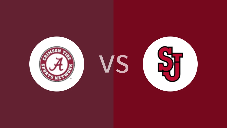 【NCAA】阿拉巴马大学vs圣约翰大学